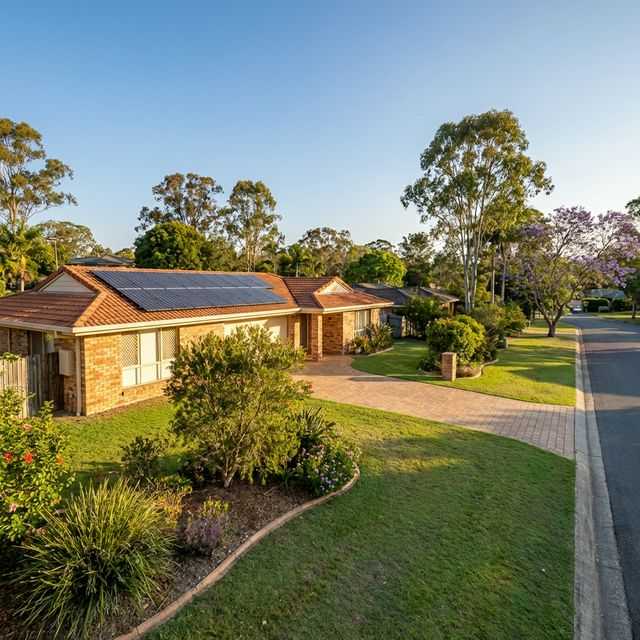 Beautiful homes in Mansfield with solar panels