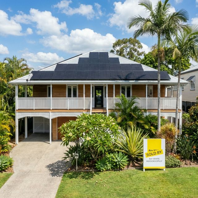 Beautiful Indooroopilly homes — perfect for solar energy