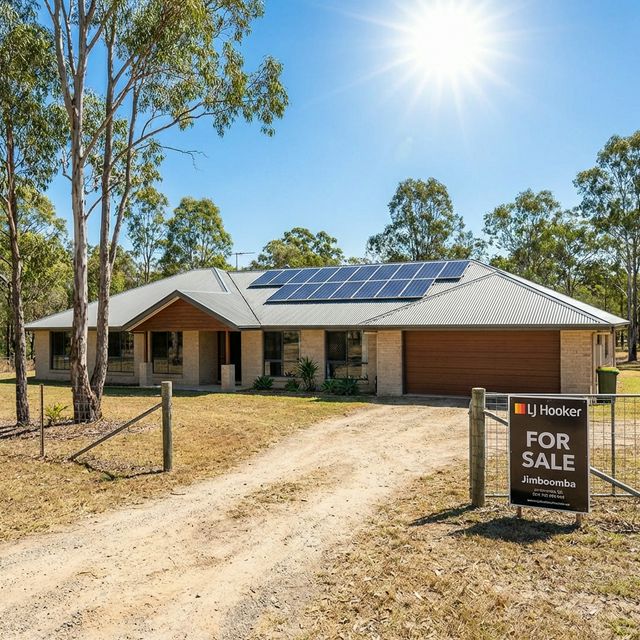 House with solar panels in Jimboomba, Queensland